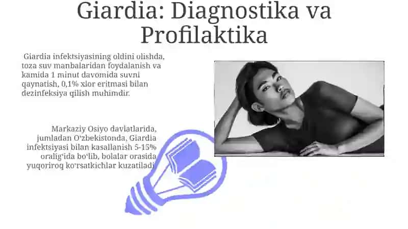 Giardia: Diagnostika va Profilaktika 3