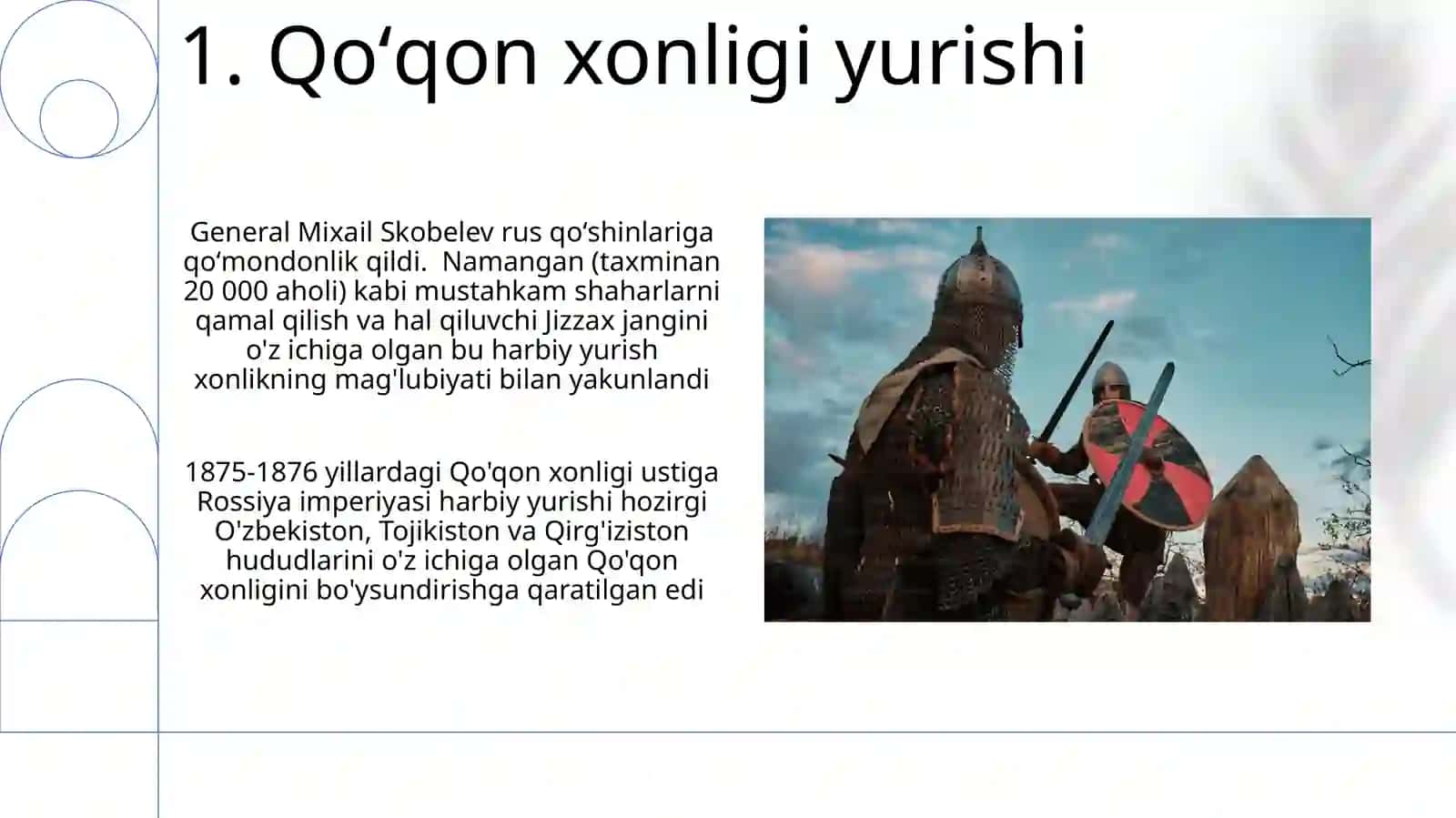 Rassiya imperyasining o'rta osiyoga harbiy yurishlari 3