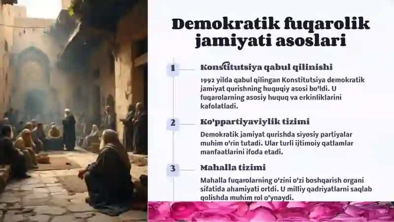 O'zbekistonning eng yangi tarixiy fanlari 3