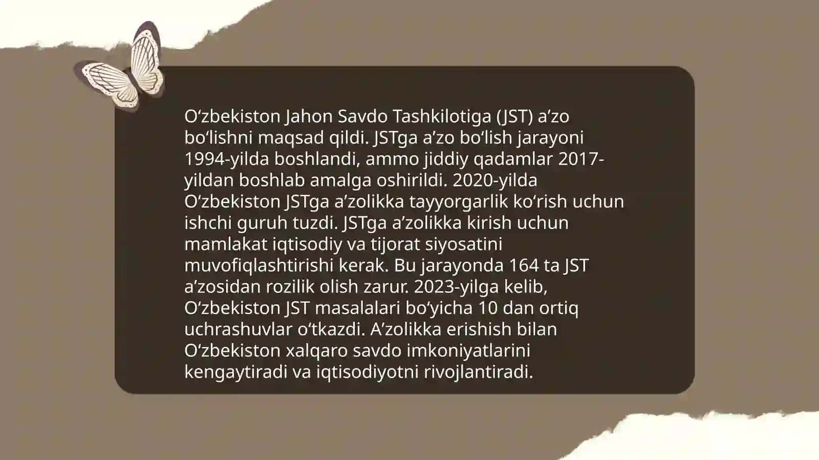 Oʻzbekiston va jahon hamjamiyati 3