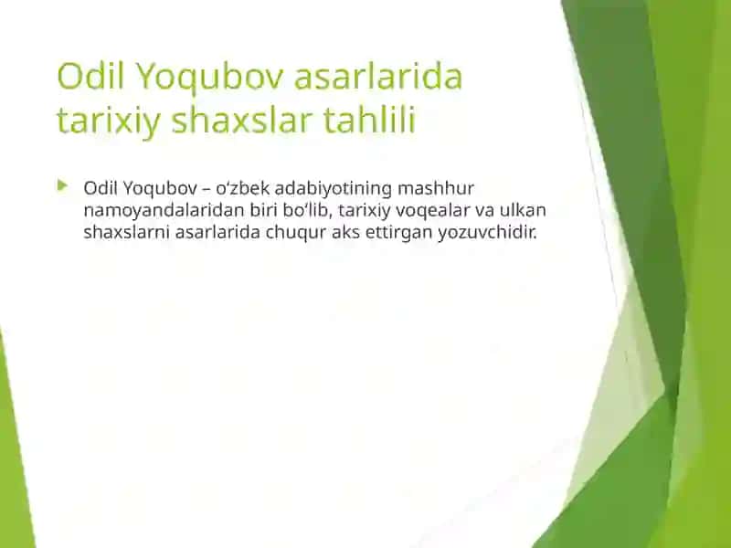 Odil Yoqubov asarlaridagi tarixiy shaxslar tahlili 3