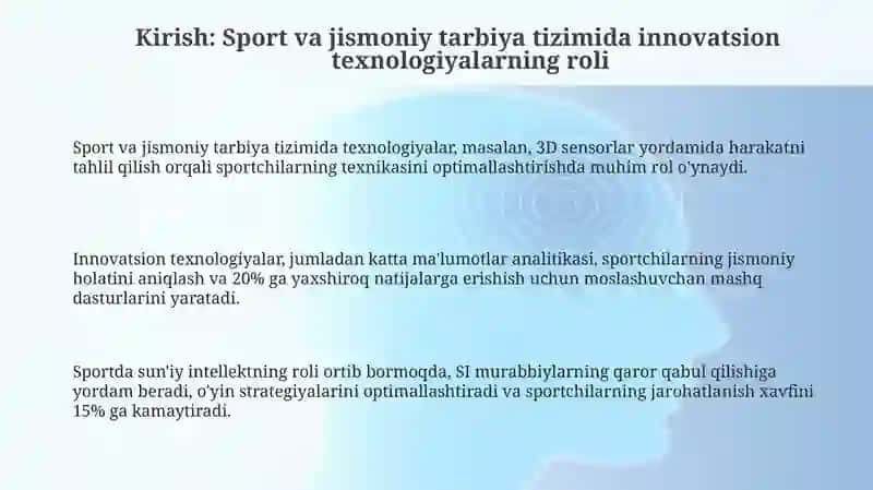Sport va jismoniy tarbiya tizimida inavatsion texnalogiyalar 3