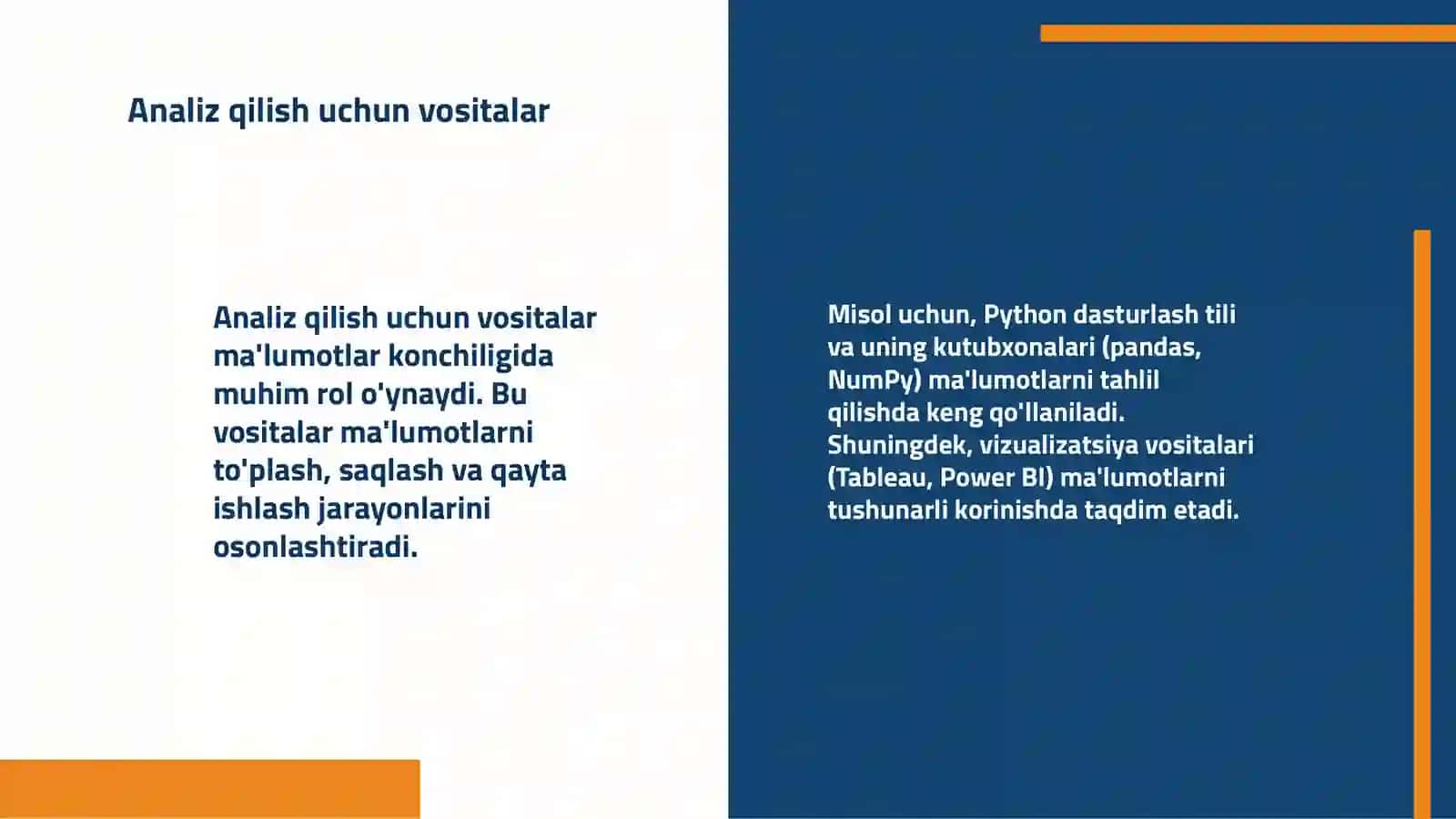 Ma'lumotlar konchiligiga kirish 3