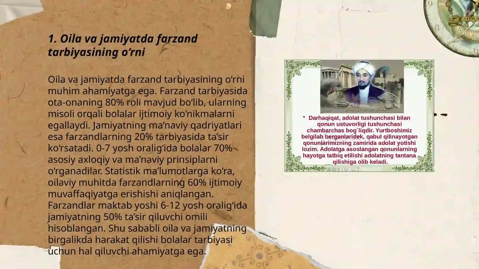 Farzand tarbiyasining ijtimoiy ahamiyati haqidagi etnopedagogik fikrlar 3