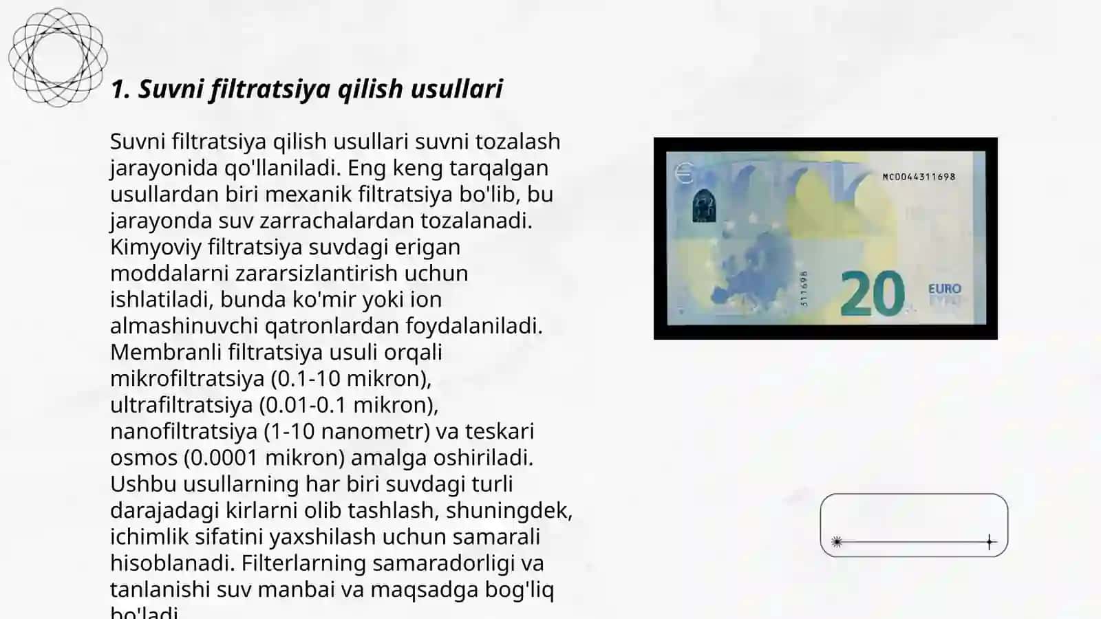 Dala sharoitida suvning sifatini yaxshilash 3