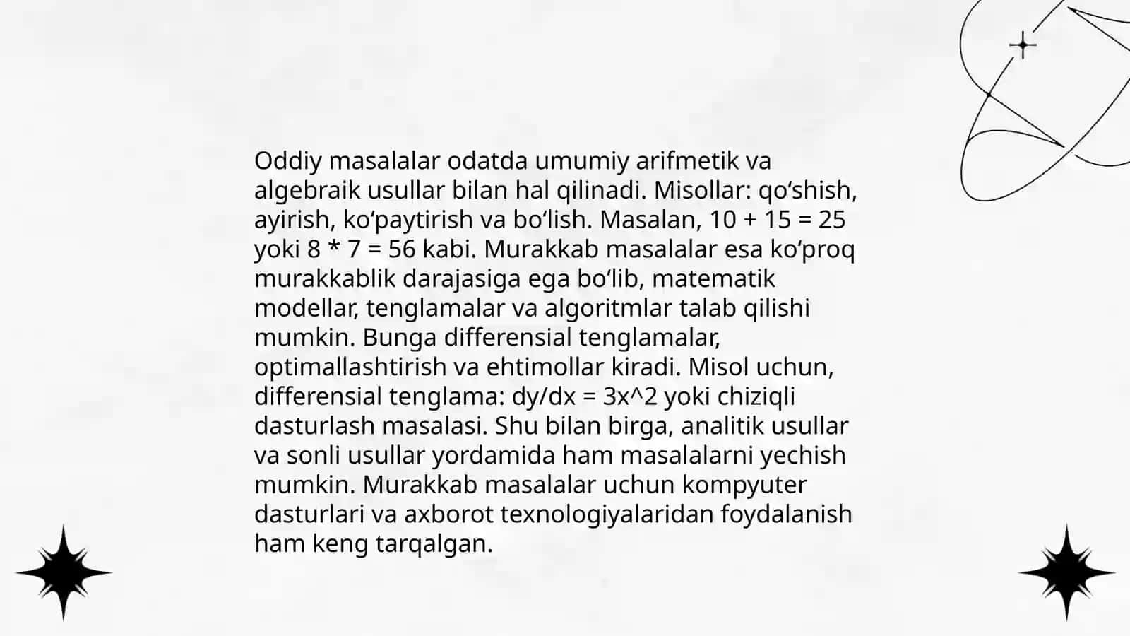 Matnli masalalar 5-6 sinf mavzusiga bog'liq 3