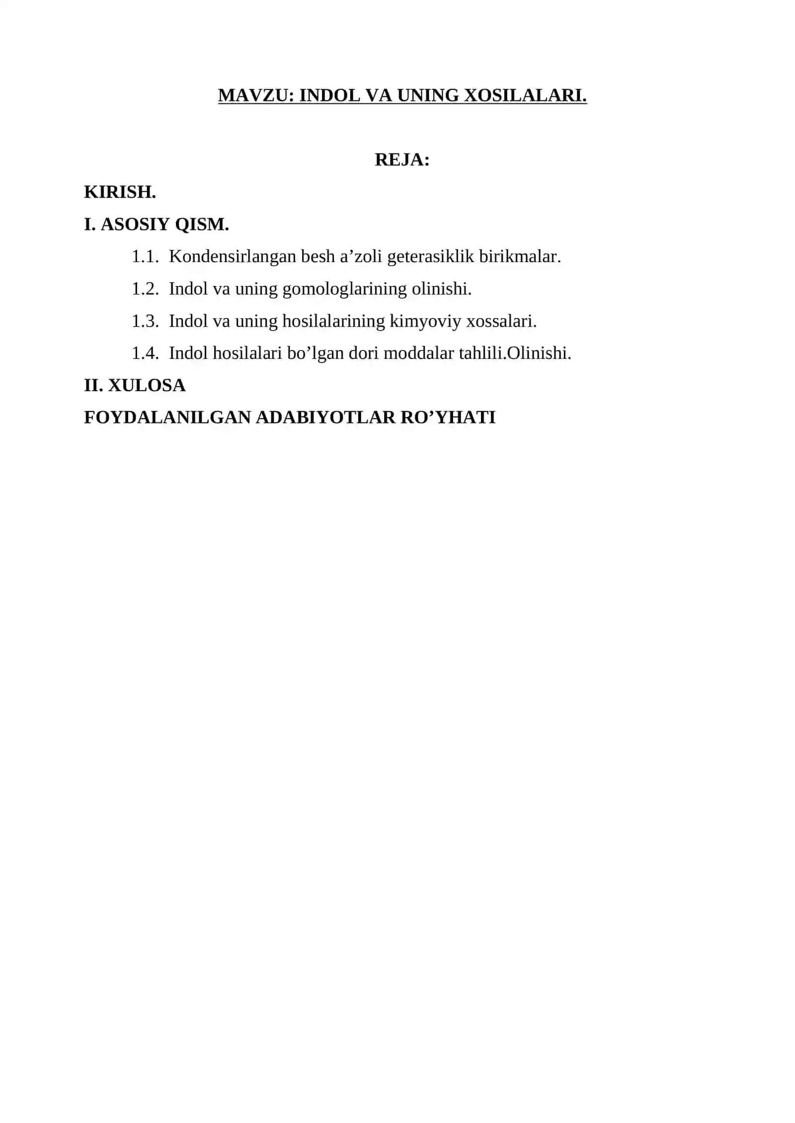 Indol va uning hosilalari 3