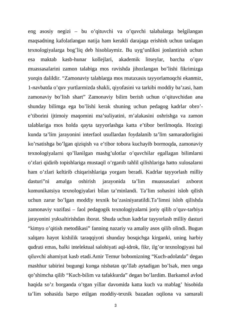 Boshlang’ich ta’limda tabiiy fanlarning o’quvchilarni tarbiyalash vazifalari 3