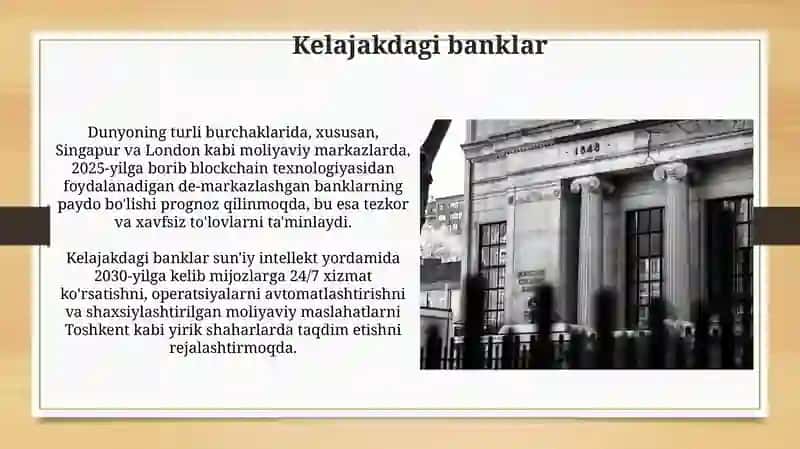 Banklarning tashkil topishi va tarixi 3