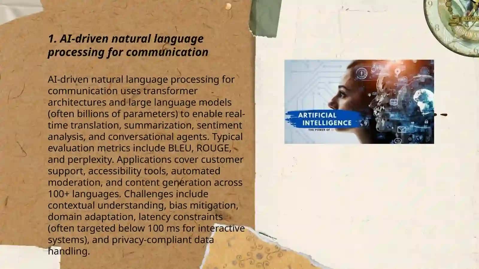 Artificial intelligence in Communication 3