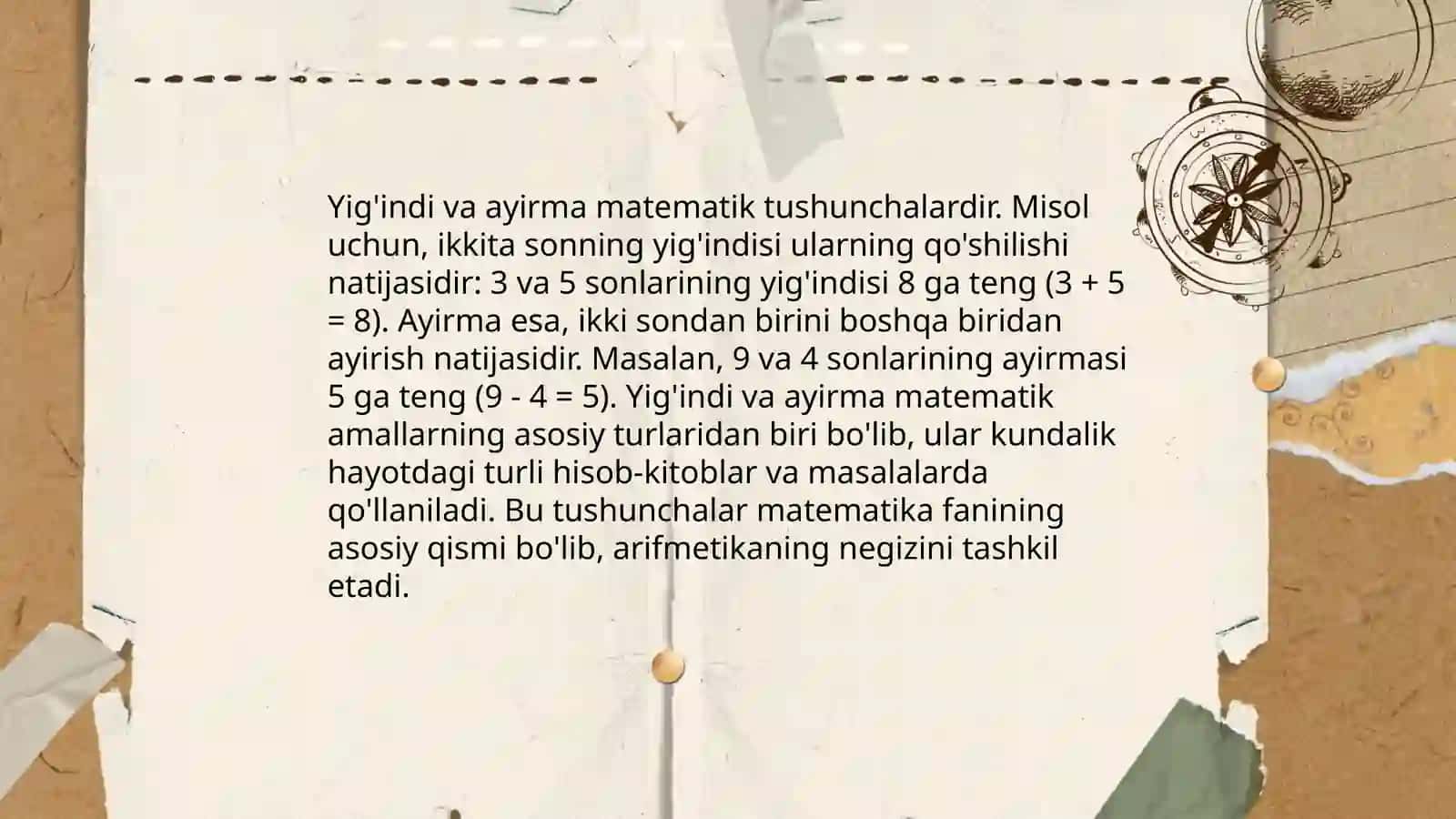 Matematik tayyorgarlik fanidan TAQDIMOTI 3