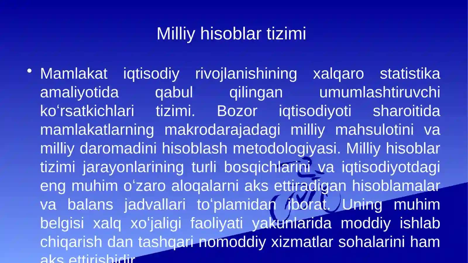 Milliy hisoblar tizimi 3