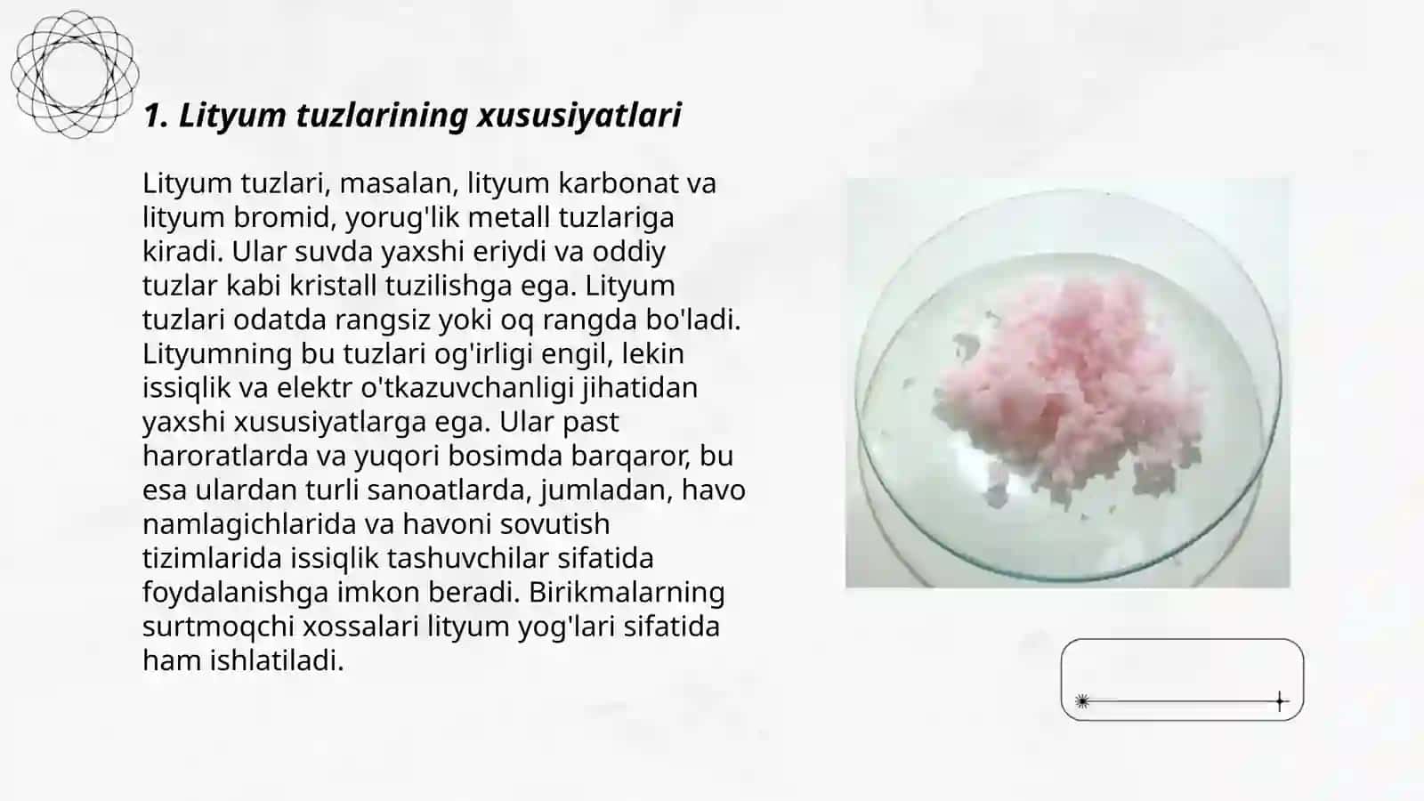 Litiy tuzlari 3