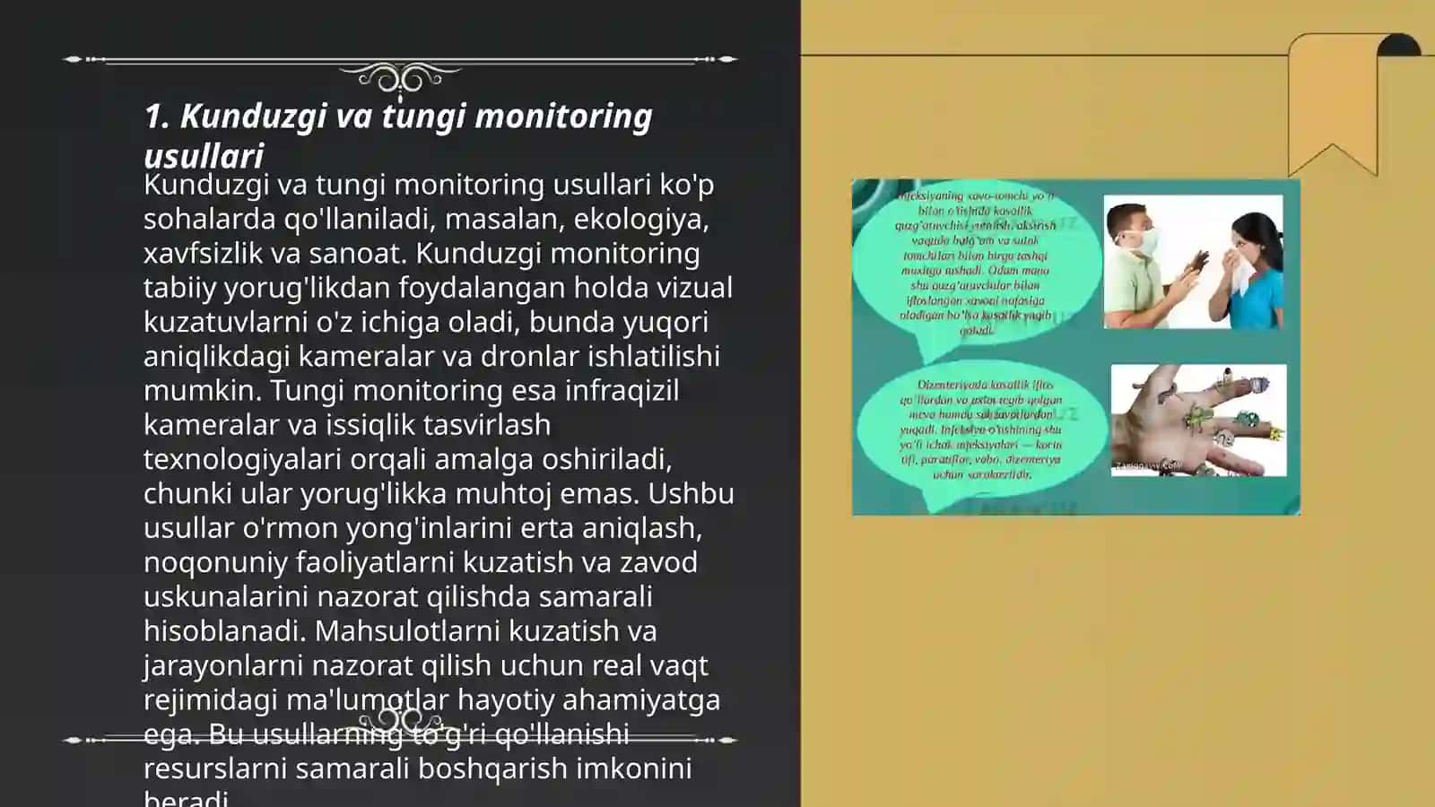 Kunduzgi va tungi monitoring usullari 3