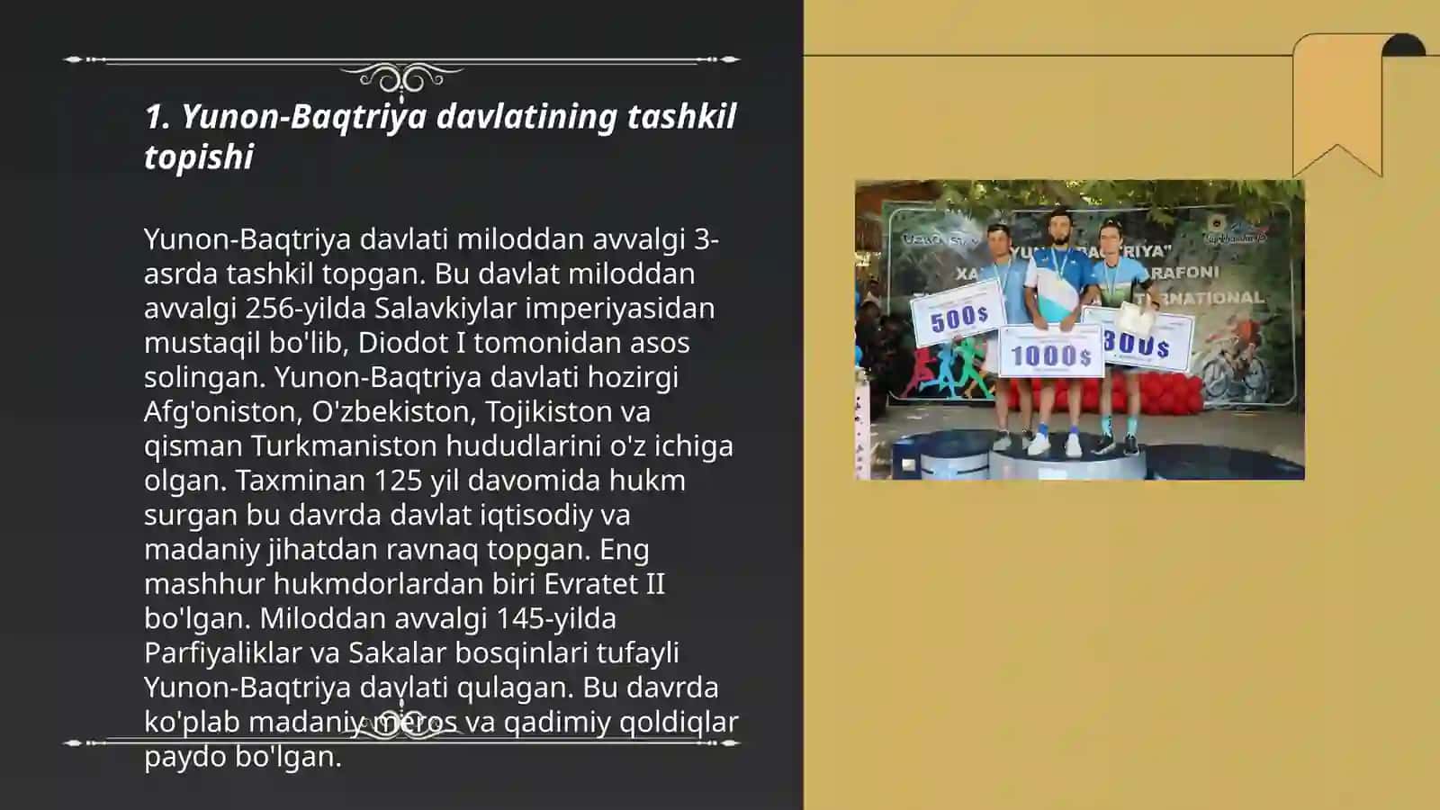 Yunon-Baqtriya kushon davlatida davlat muassasalari 3