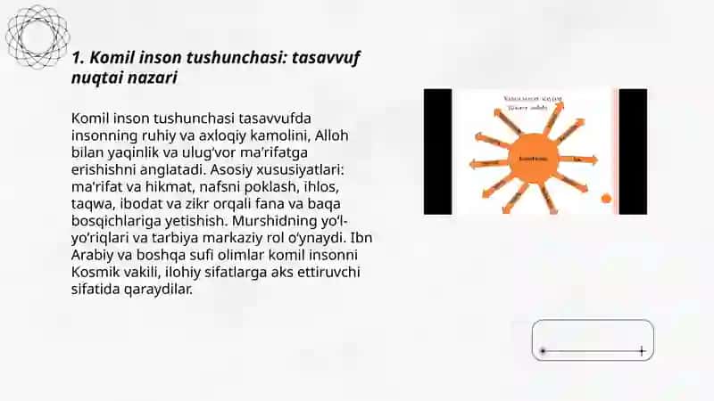 Tasavvuf ta'limotida komil insonni masalalari haqida 3