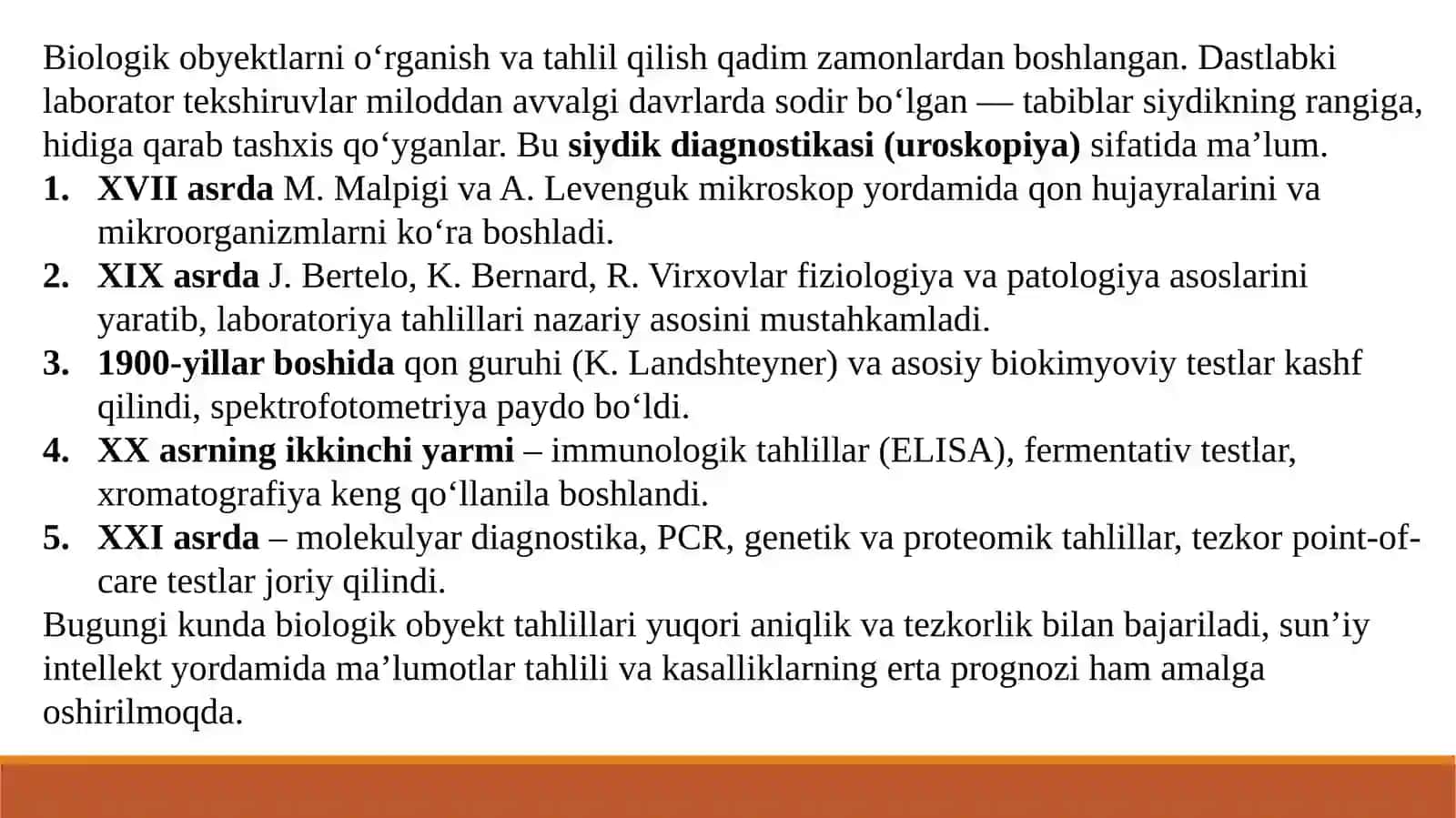 Biologik obyektlar tarkibidagi analohida usullar 3