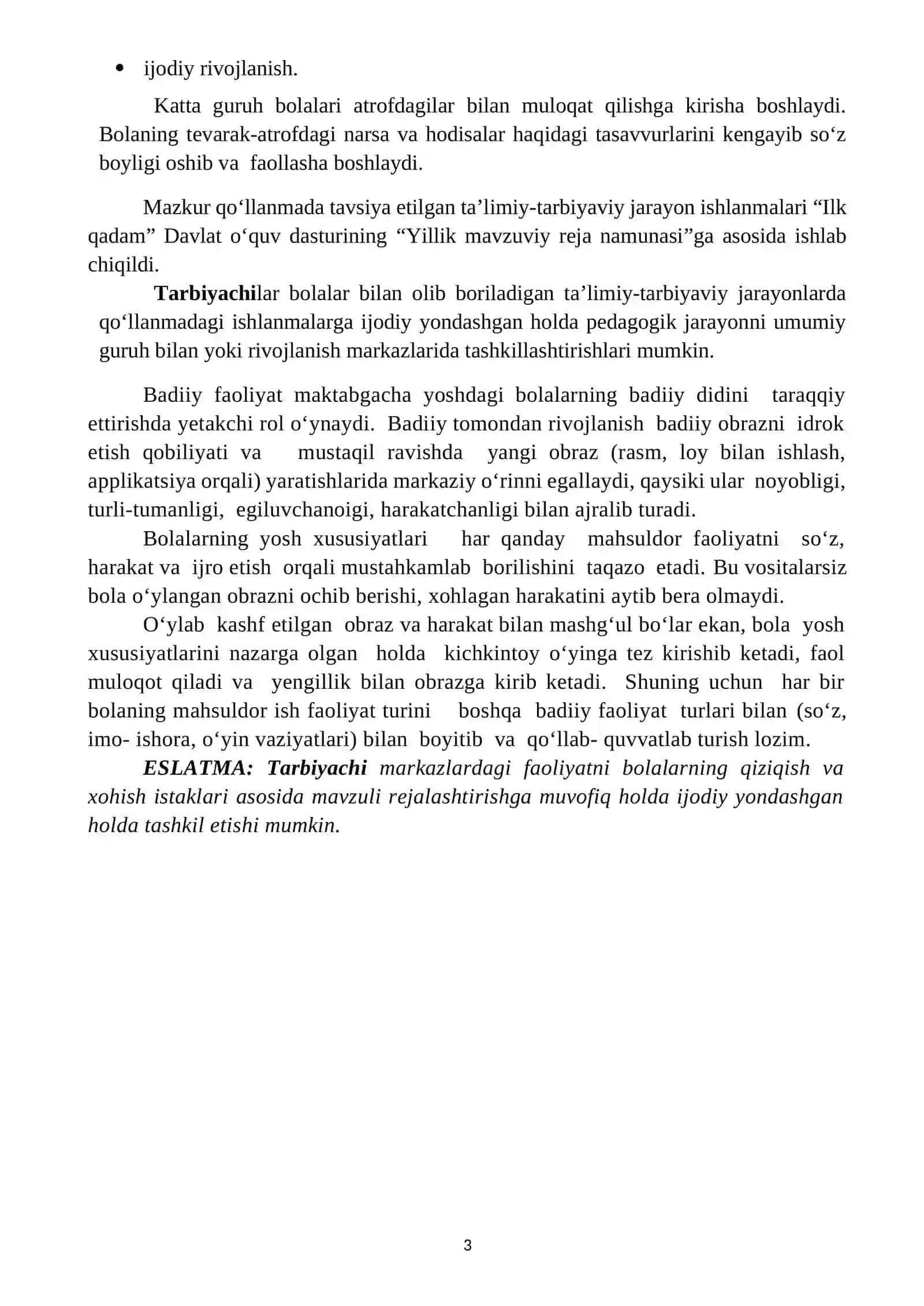 FRONTAL MAShG‘ULOTLAR (UMUMIY GURUH BO‘LISh IShLASh IShLANMALARI) 3