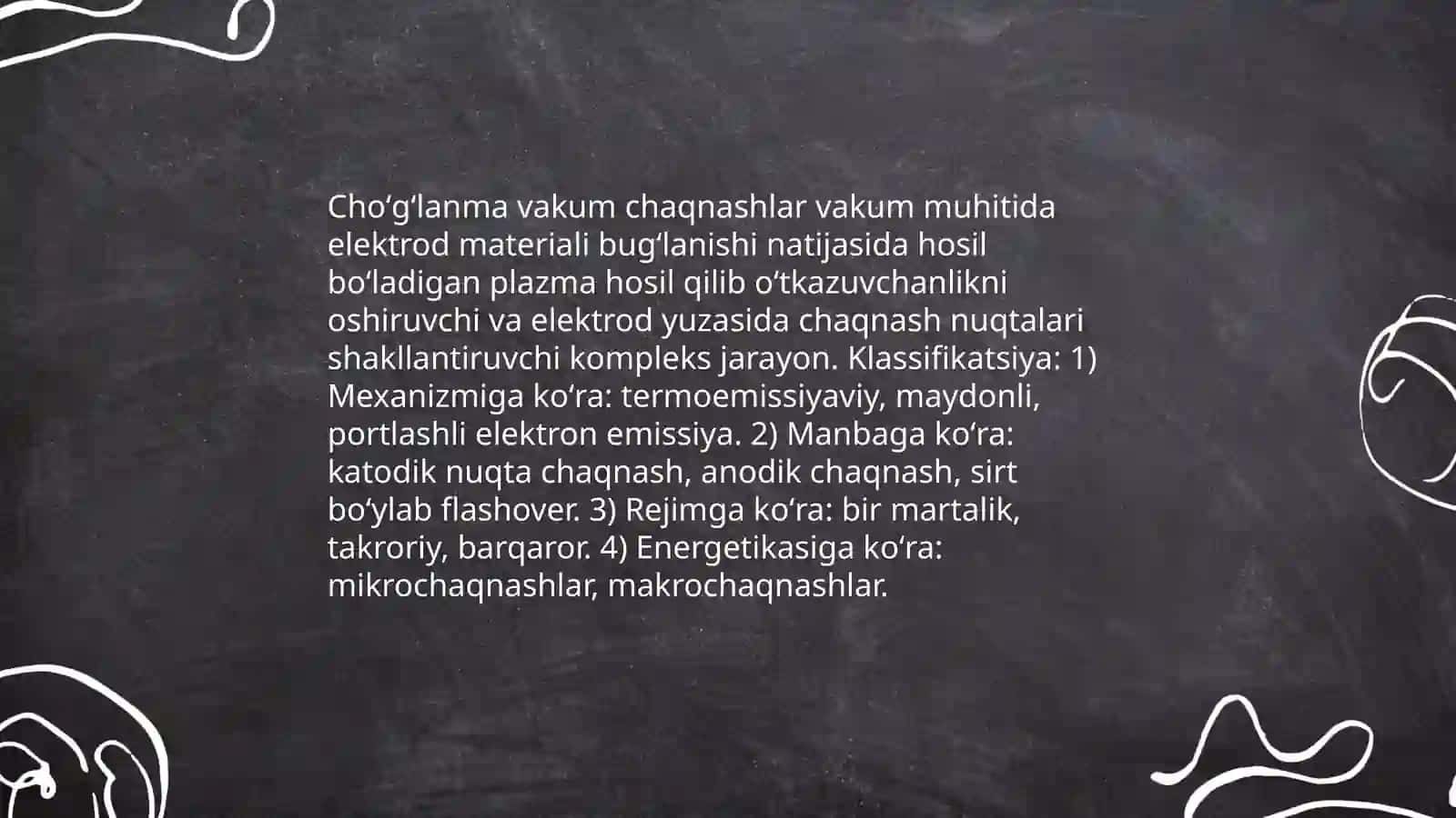 Choʻgʻlanma vakum chaqnashlar 3
