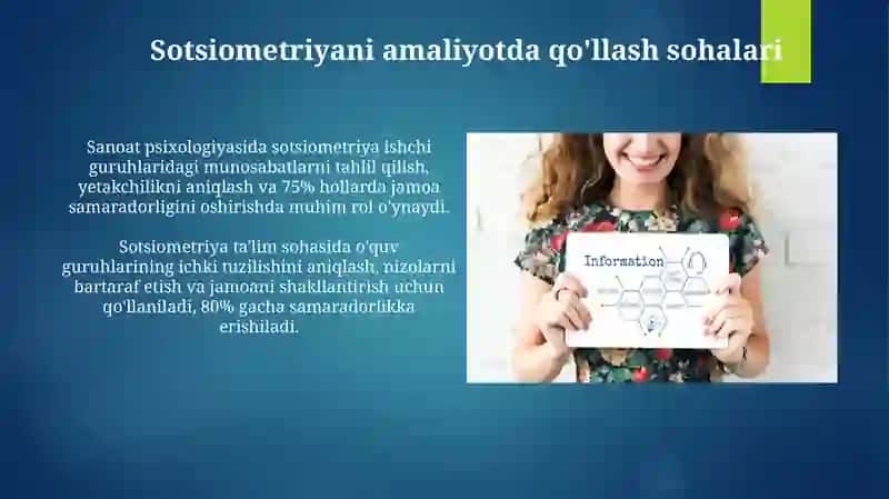 Sotsiometriya metodi: turlari va Unga qòyiladigan asosiy talablar 3