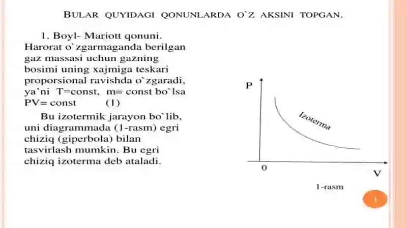 Molekulyar kinetik nazariya 3