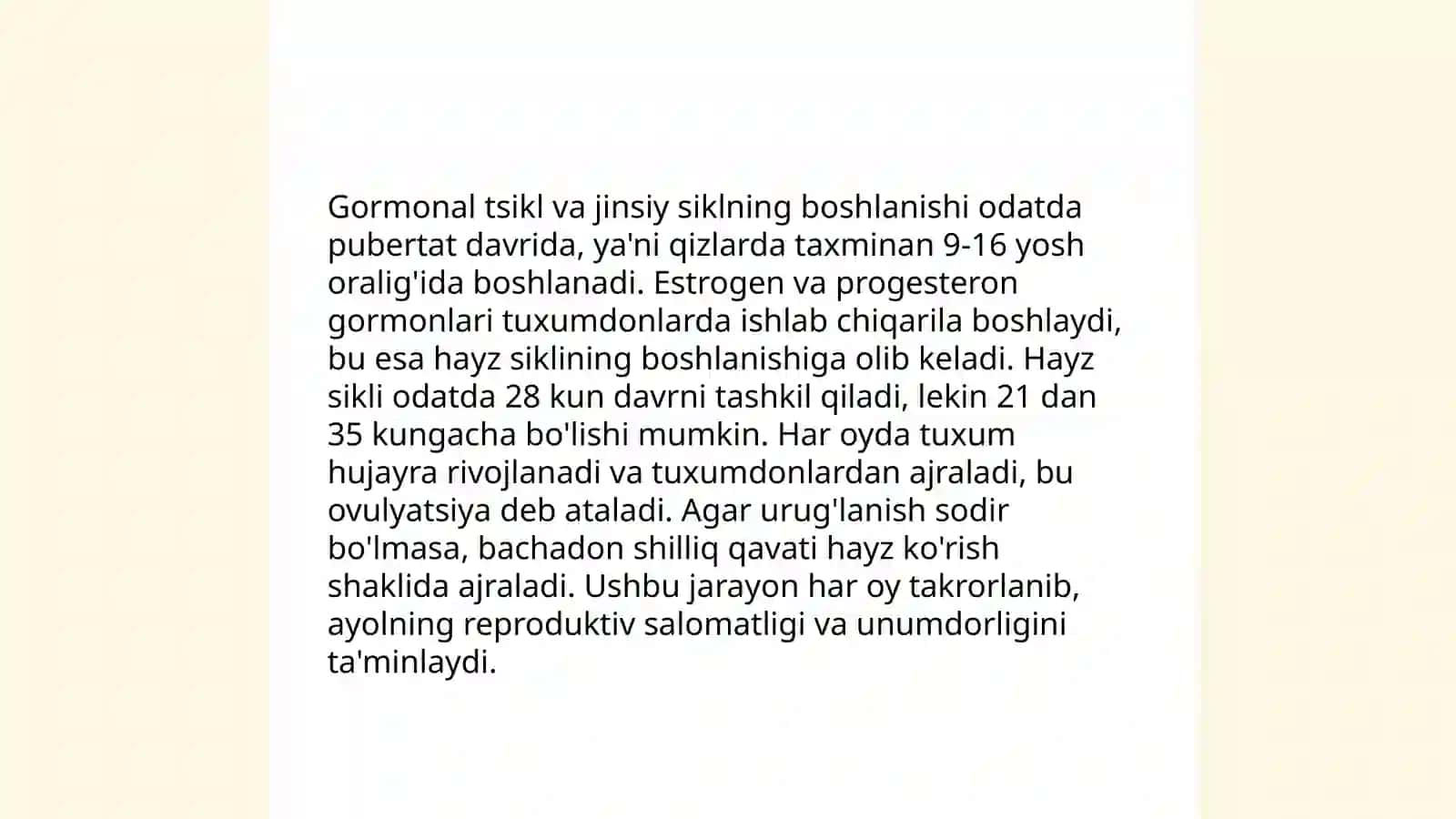 Jinsiy siklning gormonlar boshqariluvi 3