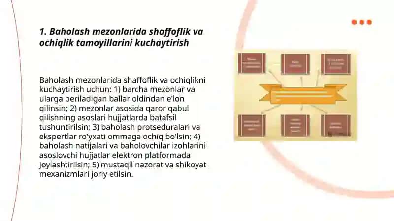 Davlat xaridlarida baholash mezonlarini optimallashtirish va ularning adolatli bulishini taminlash 3