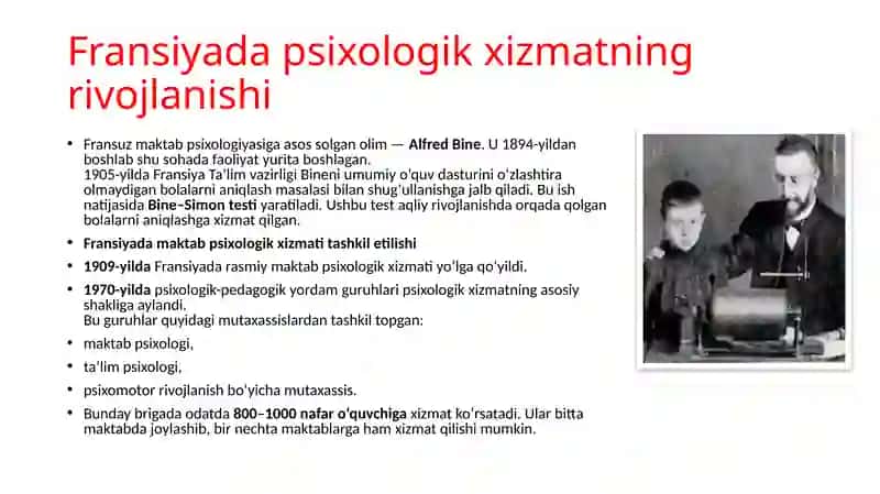 MDX davlatlarida sog’liqni saqlash tizimida psixologik xizmatlarning o’ziga xosligi.Evropa davlatlarida sog’liqni saqlash tizimida psixologik xizmatlarning o’ziga xosligi 3
