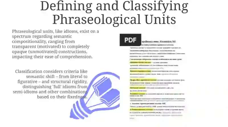 Phraseological units in translation 3