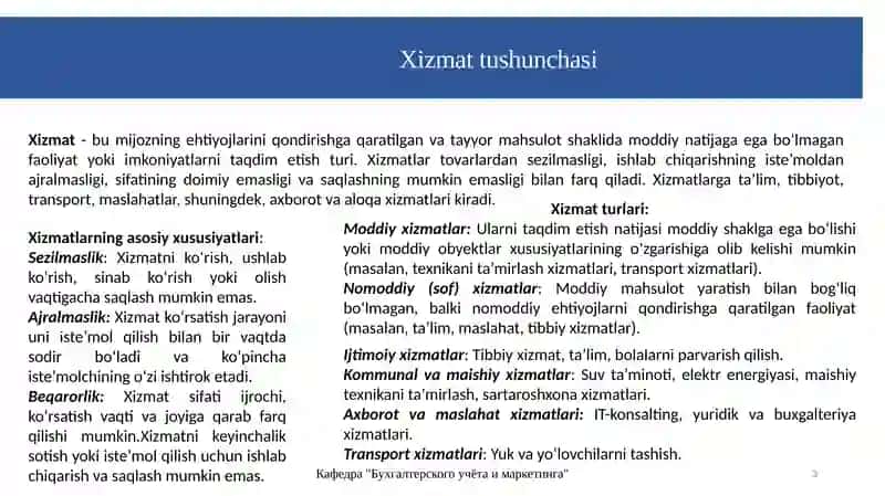 Mijozlarga xizmat ko‘rsatish 3