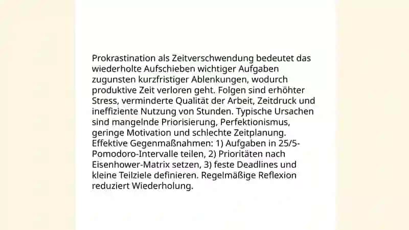 Zeitverschwendung 3