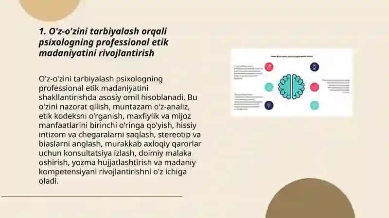 Psixologiyaning kasbiy sifatlarini rivojlantirishda o'z-o'zini tarbiyalash roli 3