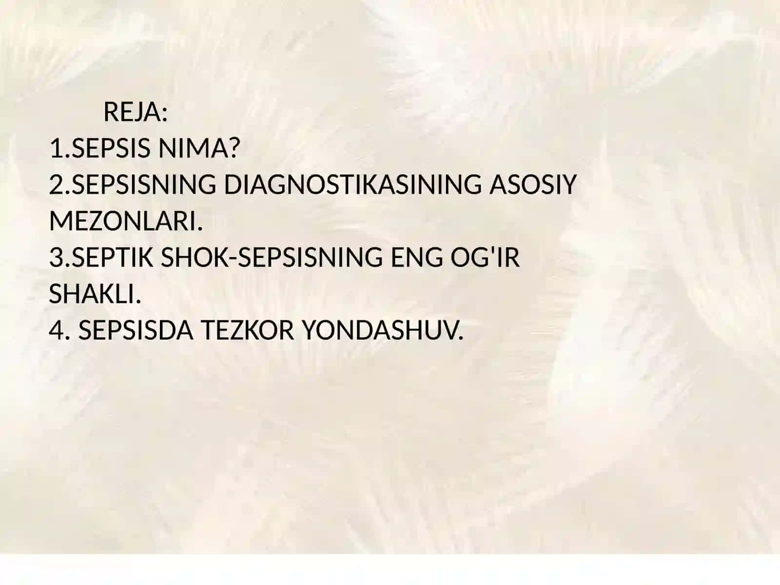 SEPSISNING ZAMONAVIY TASNIFI 3