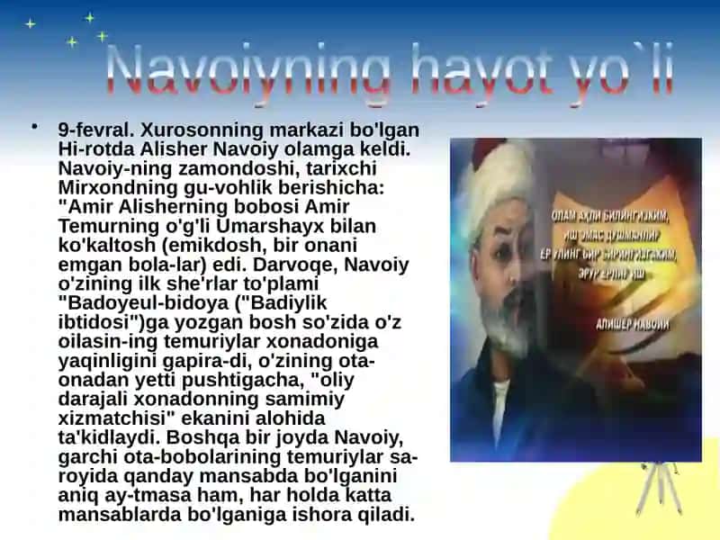 Alisher Navoiyning ilm va ilmli kishilar haqida keltirgan fikrlari. 3