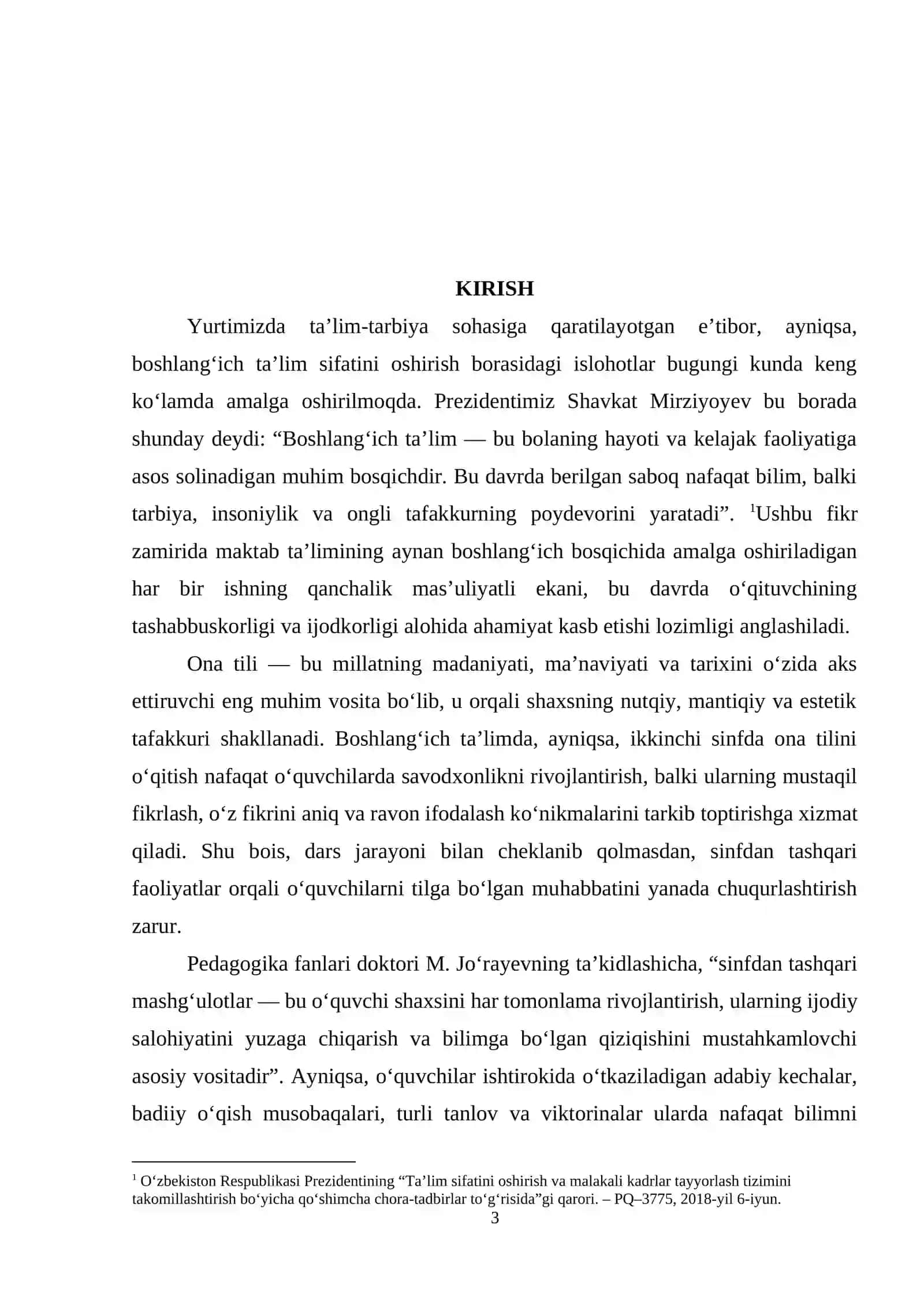 2-SINF ONA TILIDAN SINFDAN TASHQARI ISHLARINI TASHKIL QILISH 3