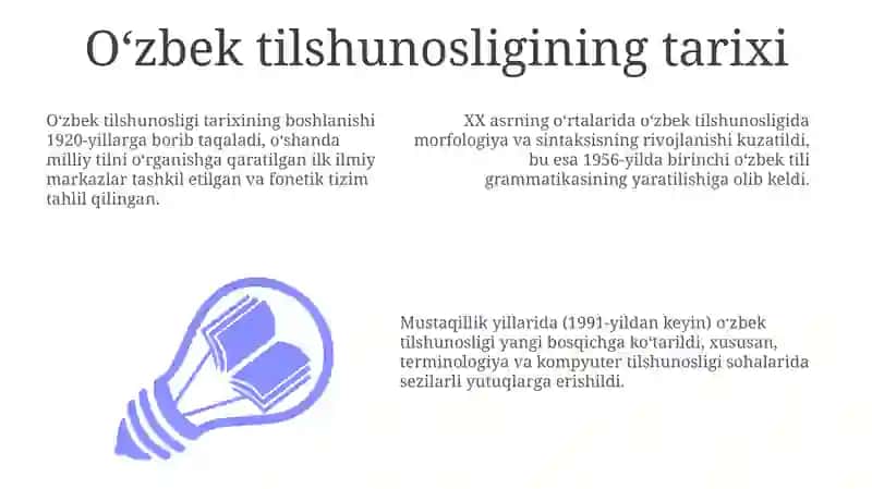 Oʻzbek tilshunosligi 3