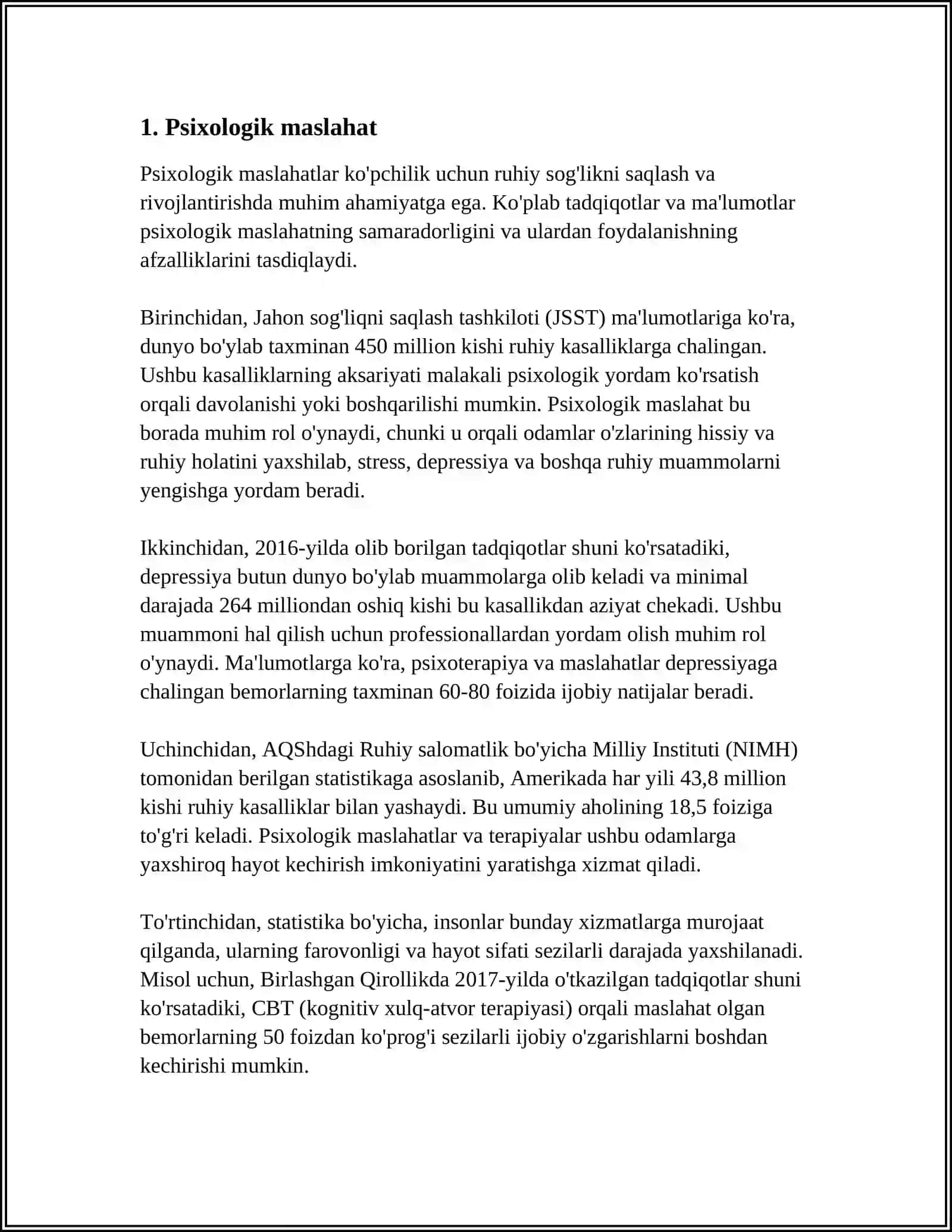 MAKTAB PSIXOLOGINING ASOSIY FAOLIYAT TURI 3