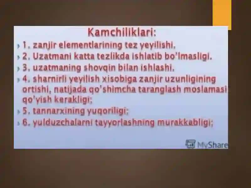 UZATMALAR TURKUMLANISHI 3