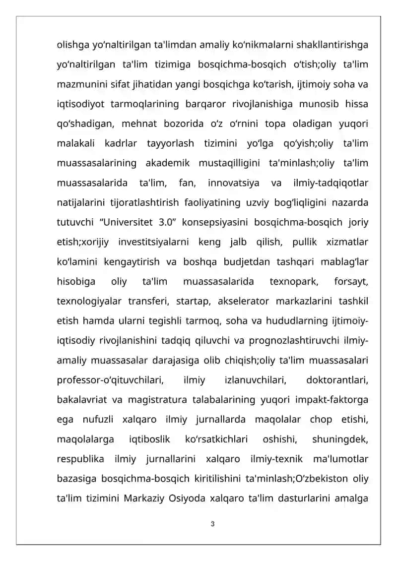 Tub modulli yuqori darajali taqqoslamalar 3