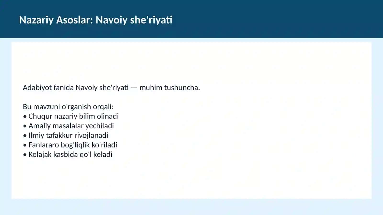 Alisher Navoiy 3
