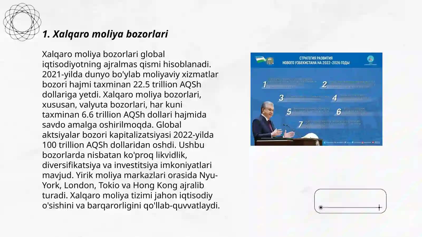 Biznes moliyaning xalqaro jihatlari 3