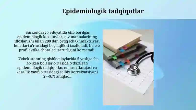 Aholi salomatligining kòrsatkichlari va statik tekshrish usullari 3