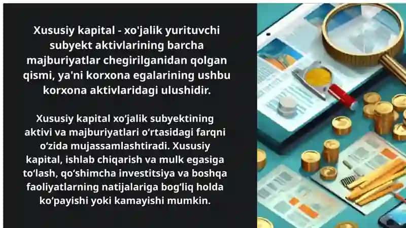 #Xususiy kapitalni iqtisodiya ahamiyatu 3