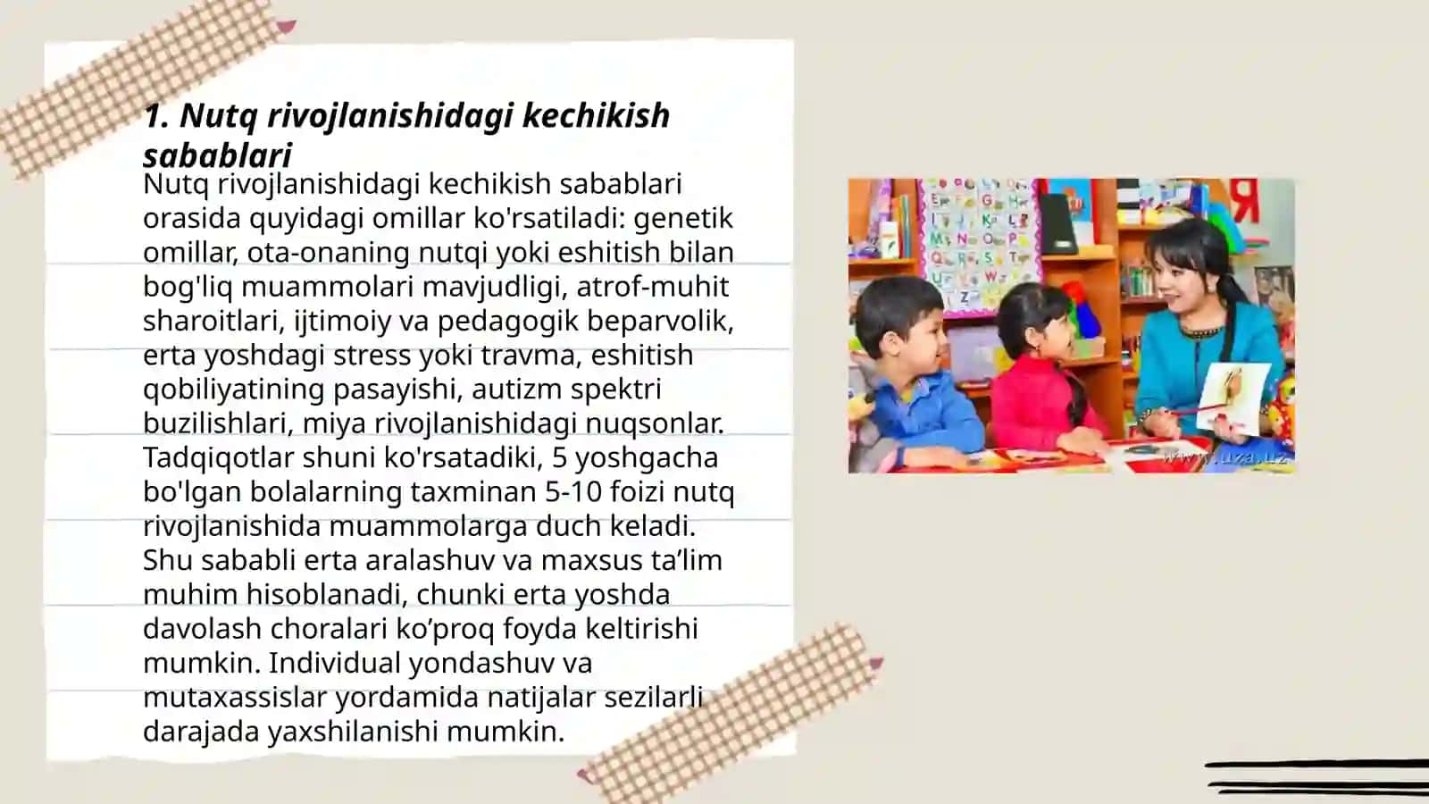 Maktabgacha yoshdagi nutqida kamchiligi bo'lgan bolalarning ruhiy jarayonlari xususiyatlari 3