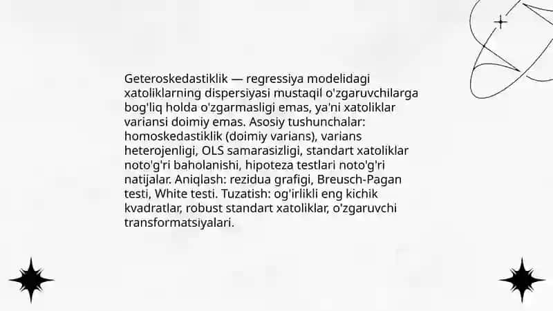 Geteroskedastiklik 3