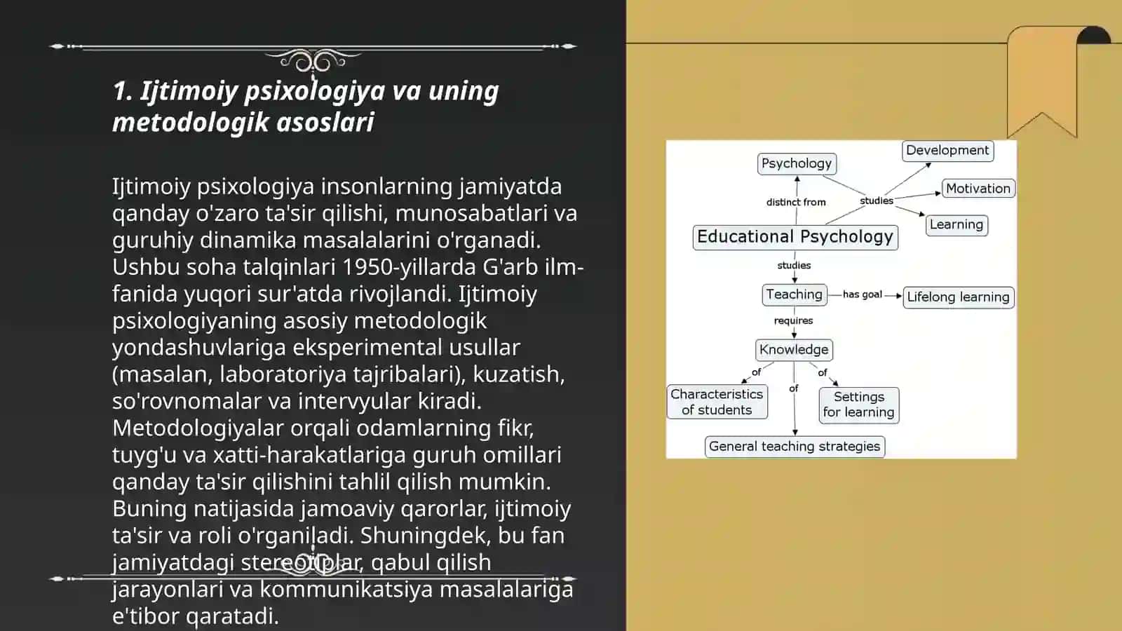 Ijtimoiy psixologiya metodologiyasi metodlari 3