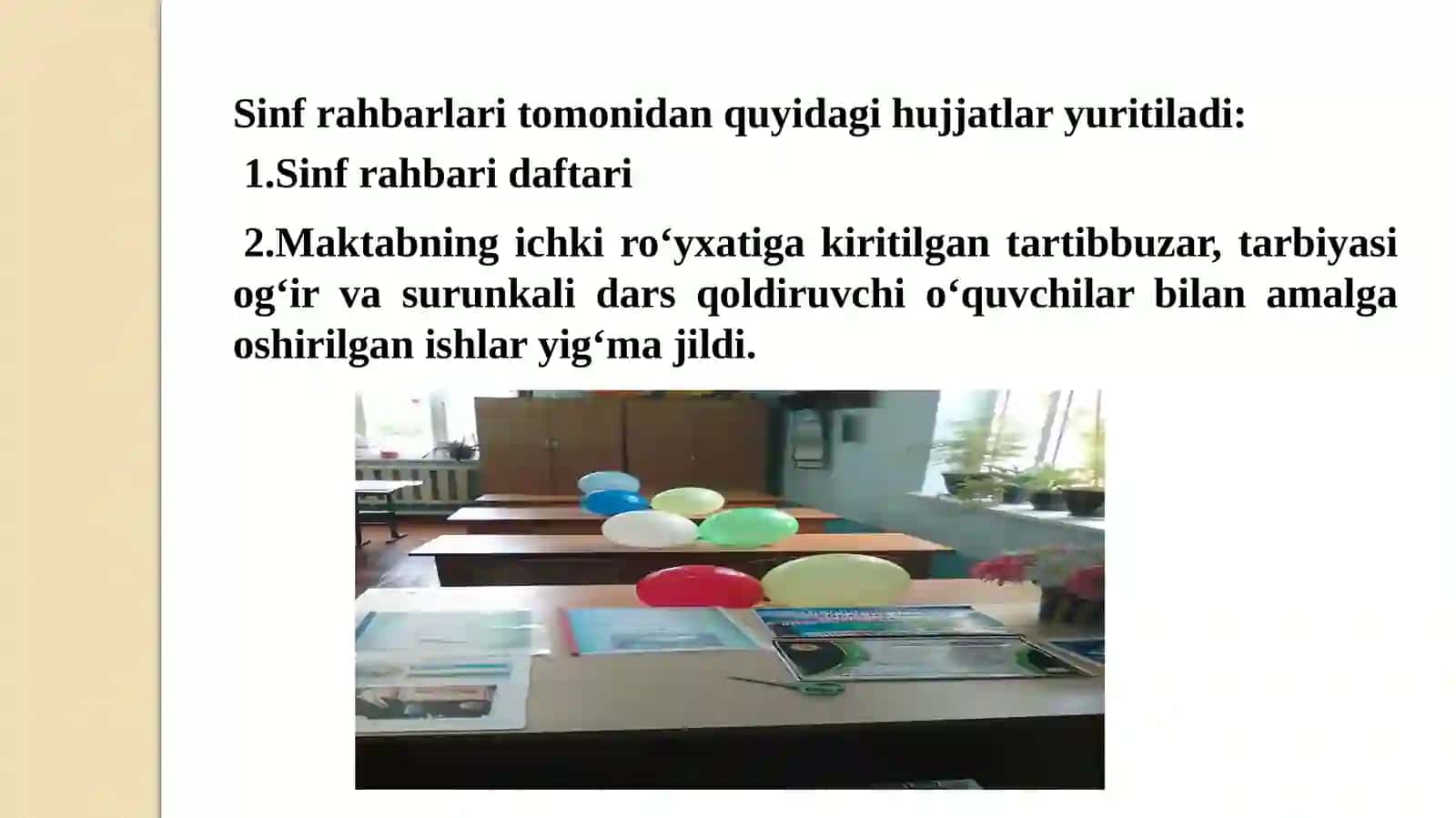 MA`NAVIY – MA`RIFIY ISHLAR BO`YICHA DIREKTORO`RINBOSARLARIningavgustsho`bayig`ilishiuchun 3