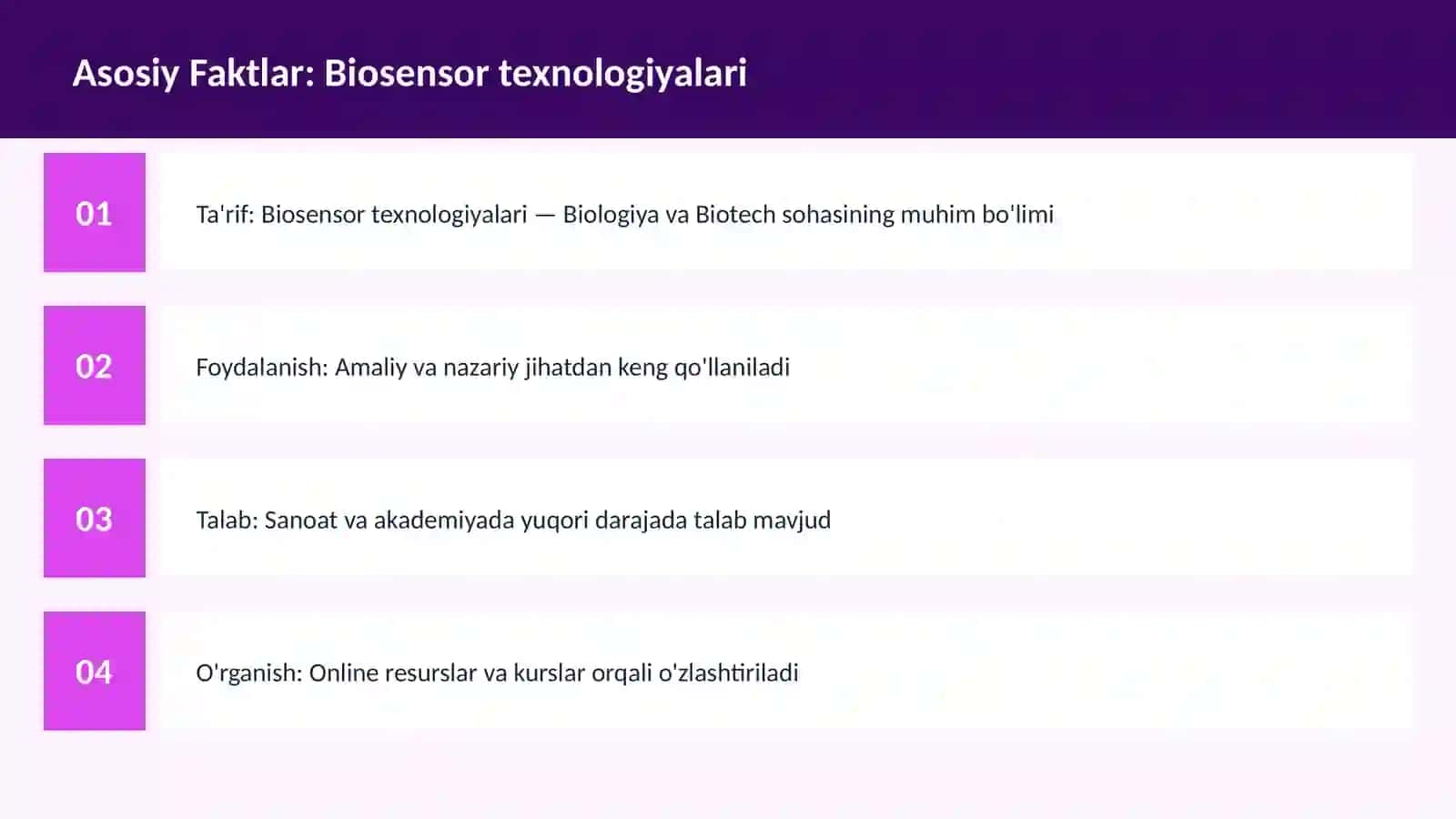 Biosensor texnologiyalari 3