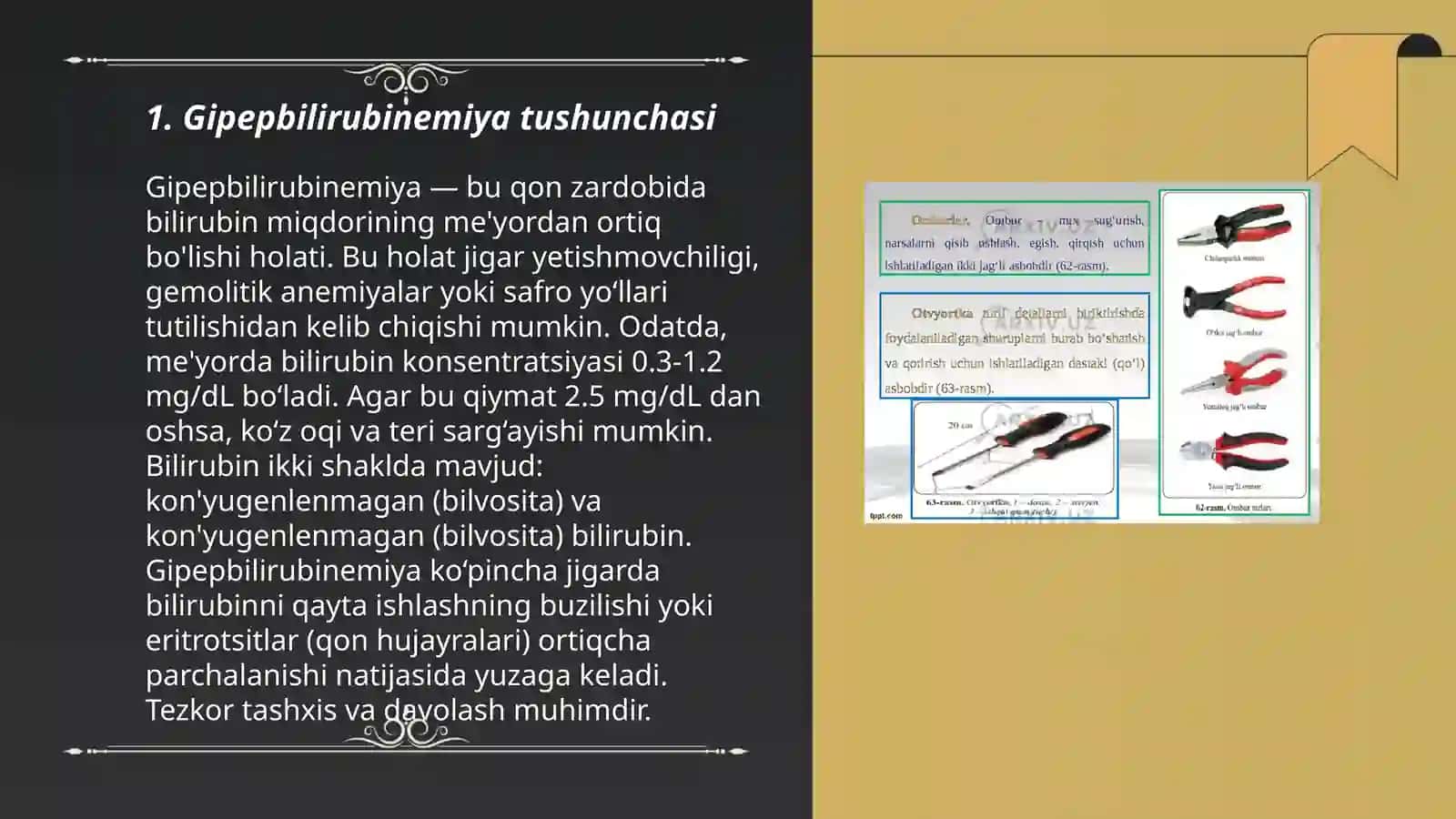 Giper bilirubimiya va sarqlik turlari 3