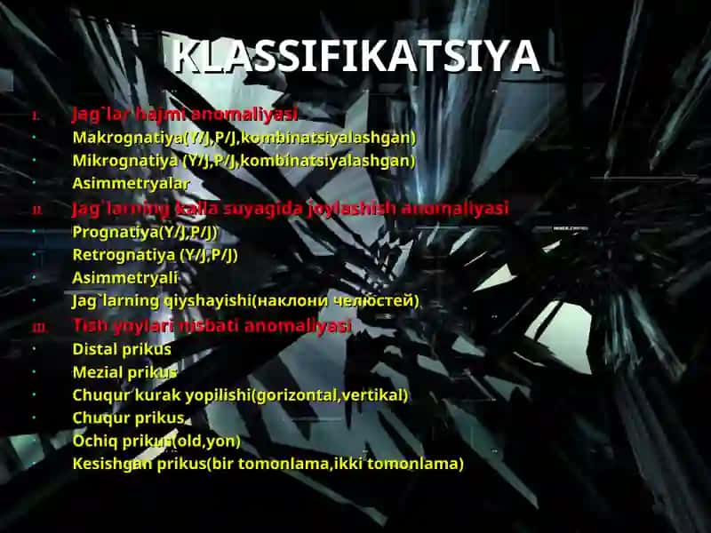 Yuz-jag` sohasi anomaliyalari 3